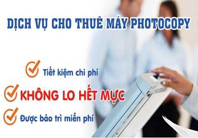 Dịch Vụ Cho Thuê Máy Photocopy