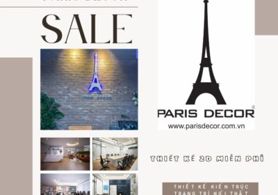 Paris Decor chuyên về tư vấn thiết kế, nội thất và thi công văn phòng văn phòng