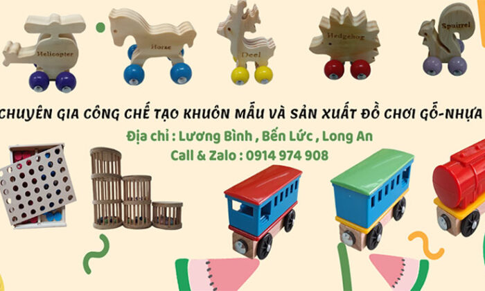 Xưởng sản xuất đồ chơi trẻ em bằng nhựa-gỗ theo yêu cầu uy tín-giá cạnh tranh