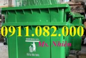 Giảm giá thùng rác nhựa, thùng rác 120l, 240l, 660l giá rẻ- lh 0911.082.000