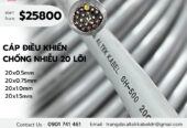 Dây cáp điện 20 lõi Altek Kabel 0.5, 0.75, 1.0, 1.5mm2