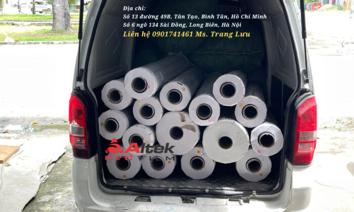 Nhà máy sản xuất màng nhựa pvc, keo trong suốt